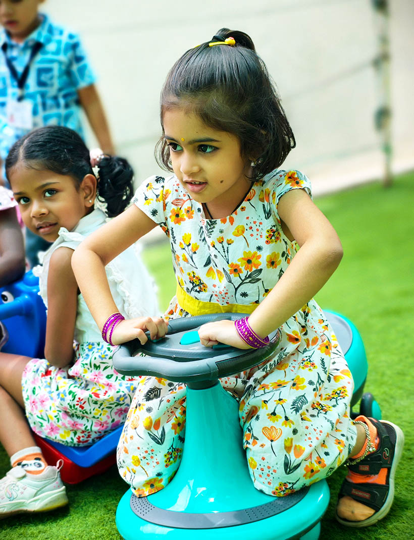 Montessori classroom at TFS Whitefield